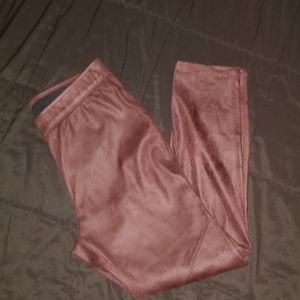 Pleather leggings
